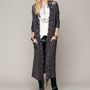 FREE PEOPLE Knit long sweater