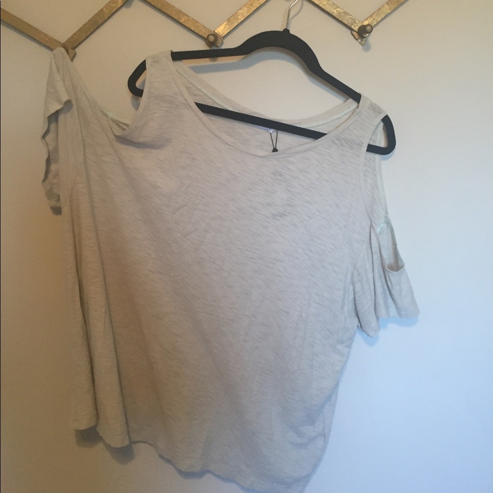 NWT Michelle Cold Shoulder Colton Tee