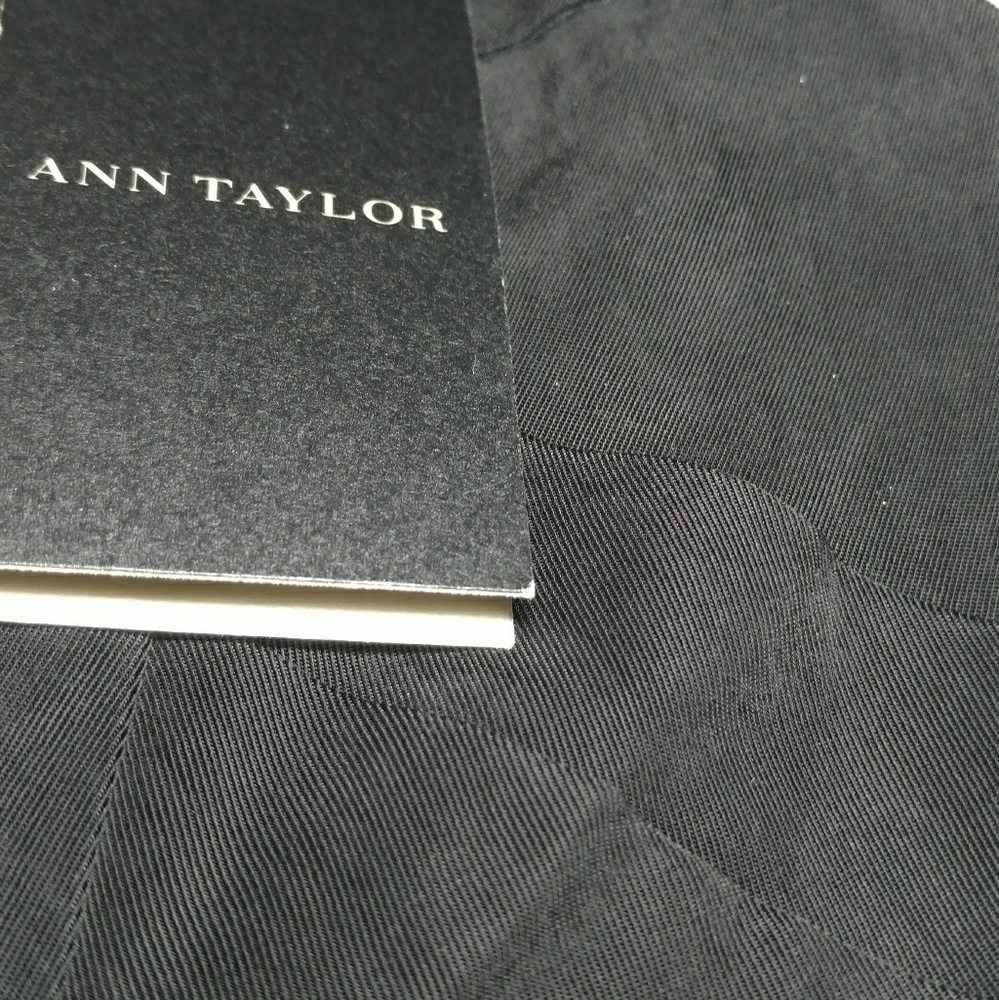 NWT Ann Taylor Silky Twill Mini Skirt with Pockets