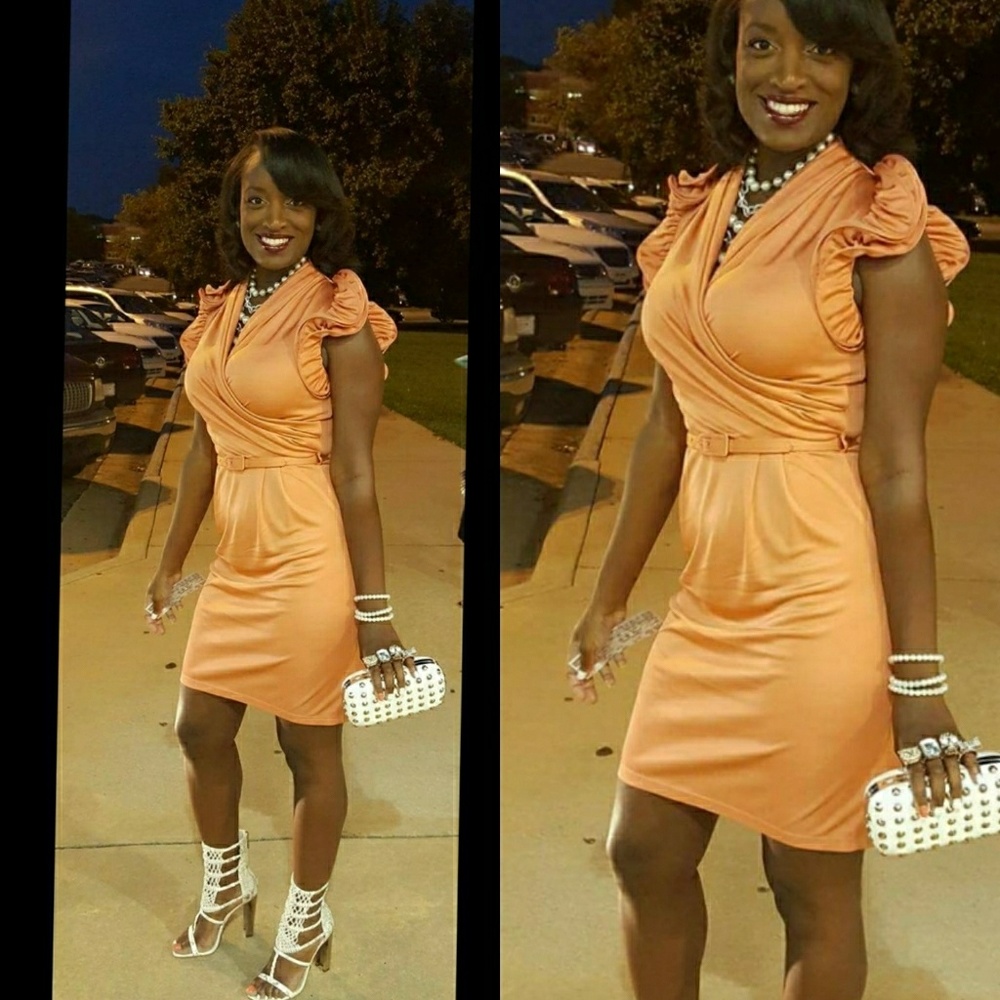 Catherine Malandrino Coral Dress
