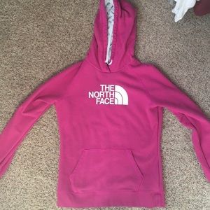 Pink North face sweatshirt. PRICE NEGOTIABLE