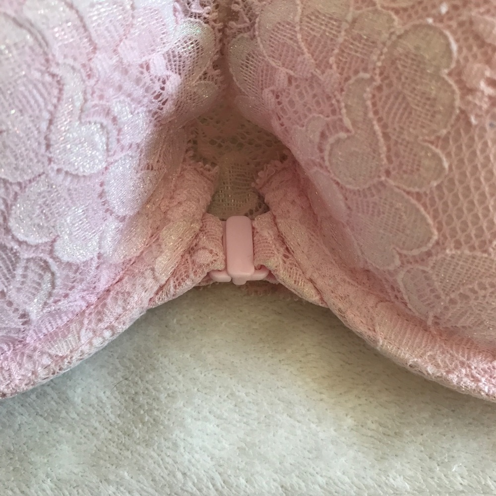 Pink & Lacy Racerback VS bra - Picture 3 of 5
