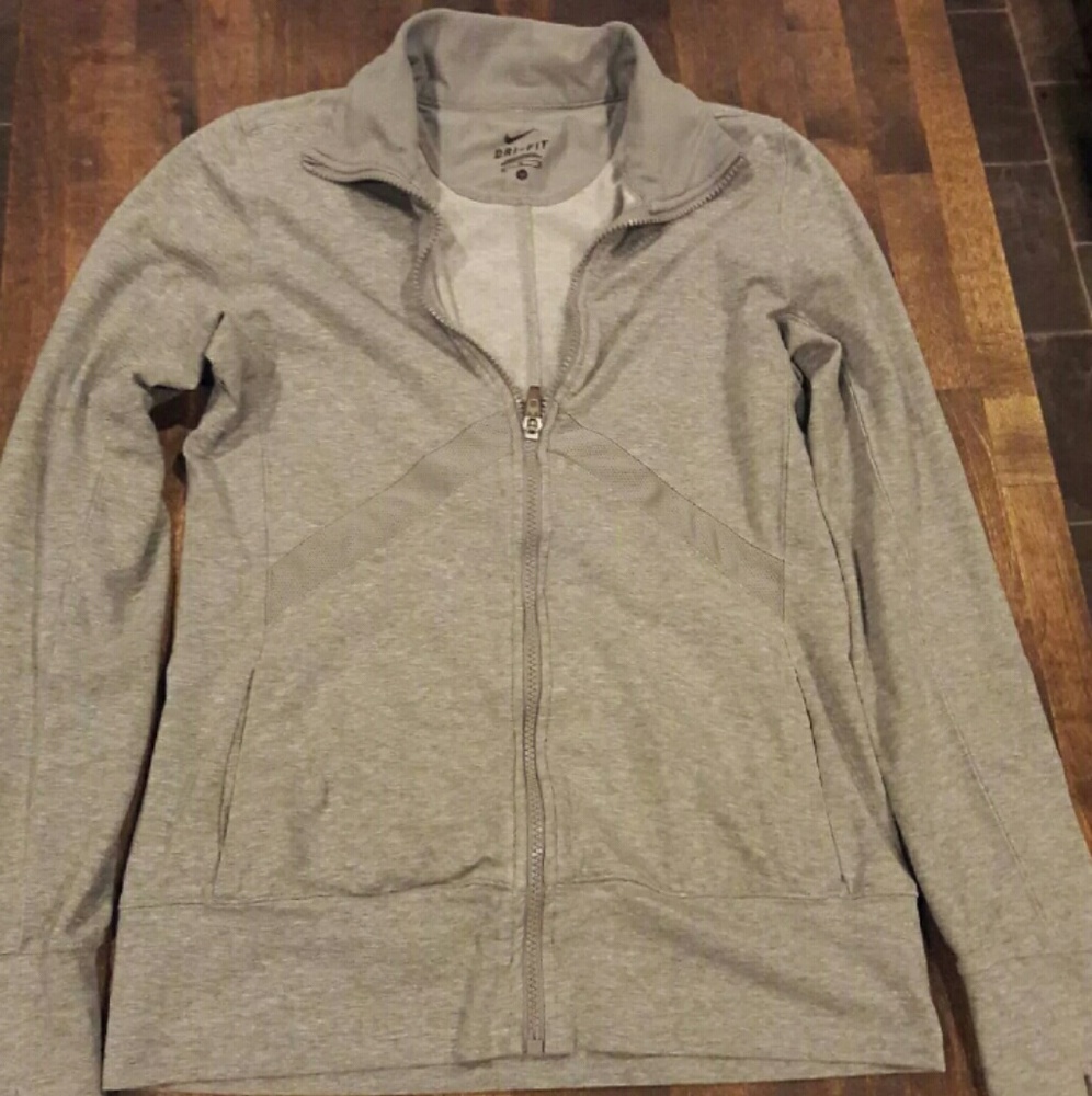 Nike dri-fit zip up