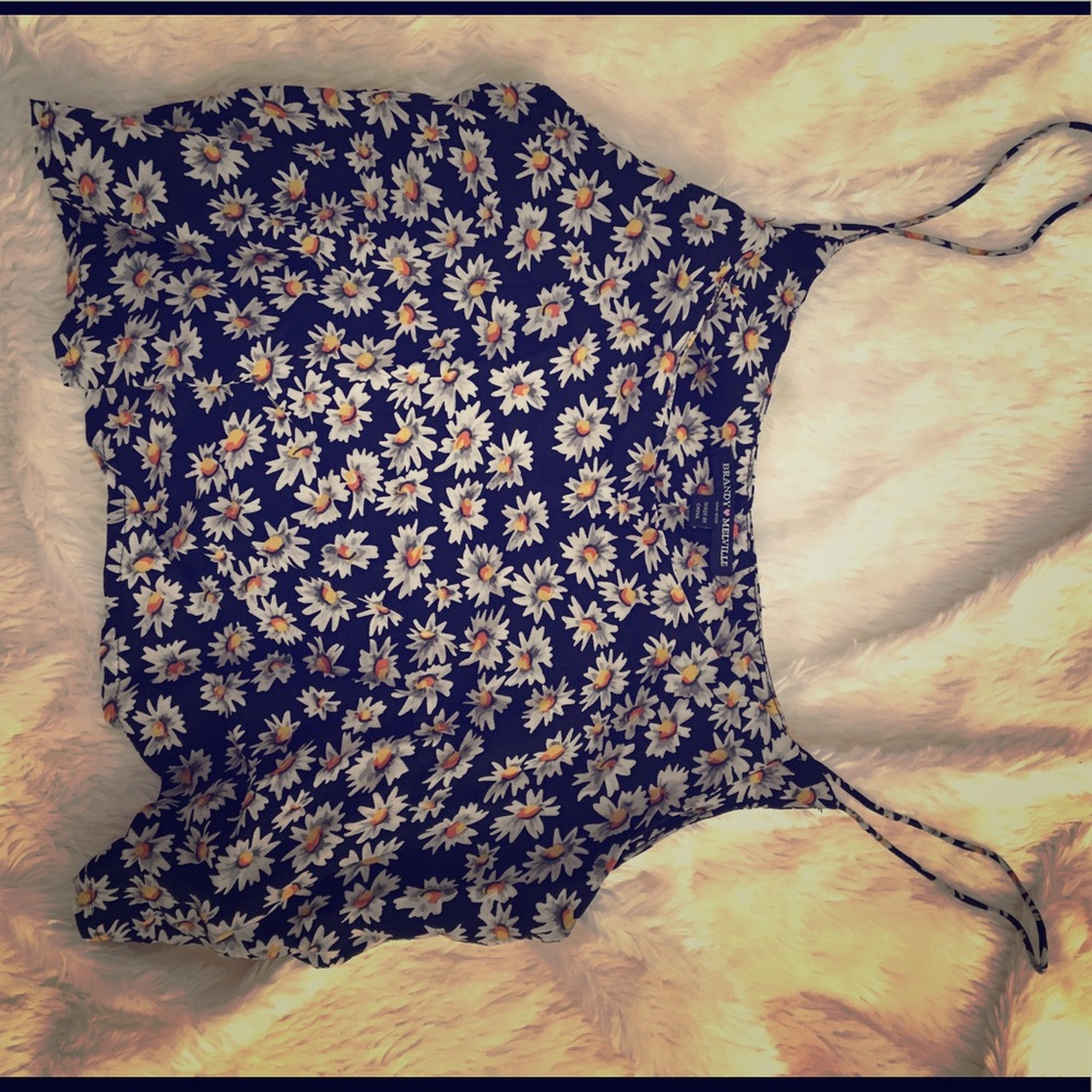 Brandy Melville daisy crop top