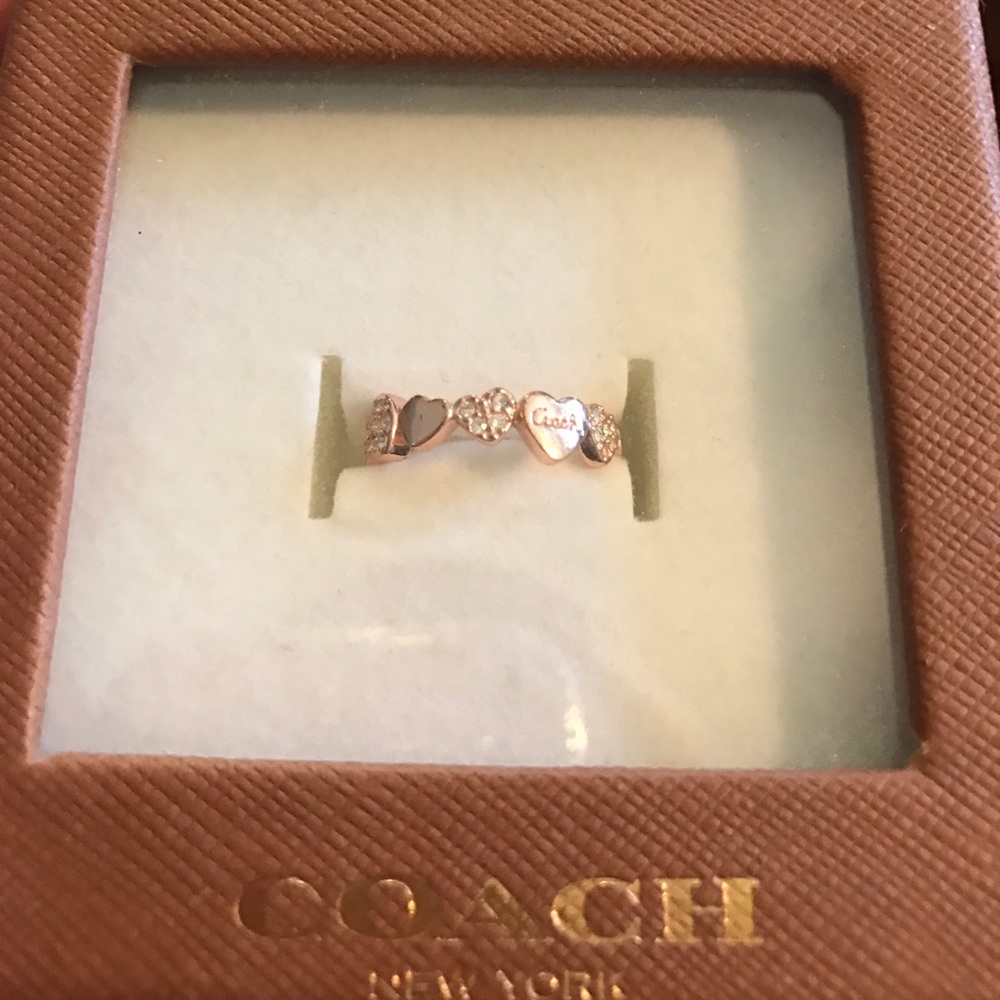 COACH Rose Gold Ring