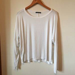 Brandy Melville Long Sleeve off the shoulder top