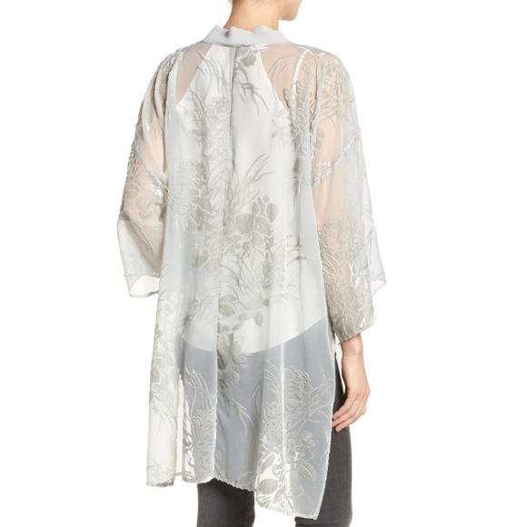 Jackets & Coats - Velvet burnout kimono Jackets & Coats - Velvet burnout kimono