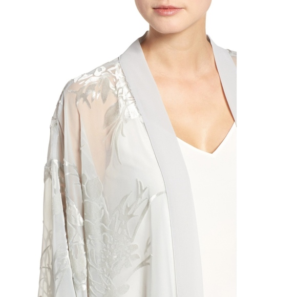 Jackets & Coats - Velvet burnout kimono Jackets & Coats - Velvet burnout kimono