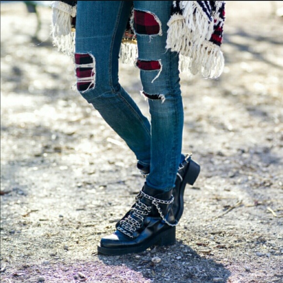 Zara Shoes Zara Lace Up Boots Poshmark