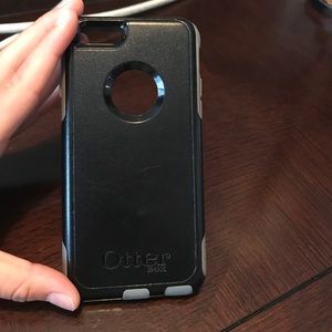 iPhone 6/6s Black Otter Box Case