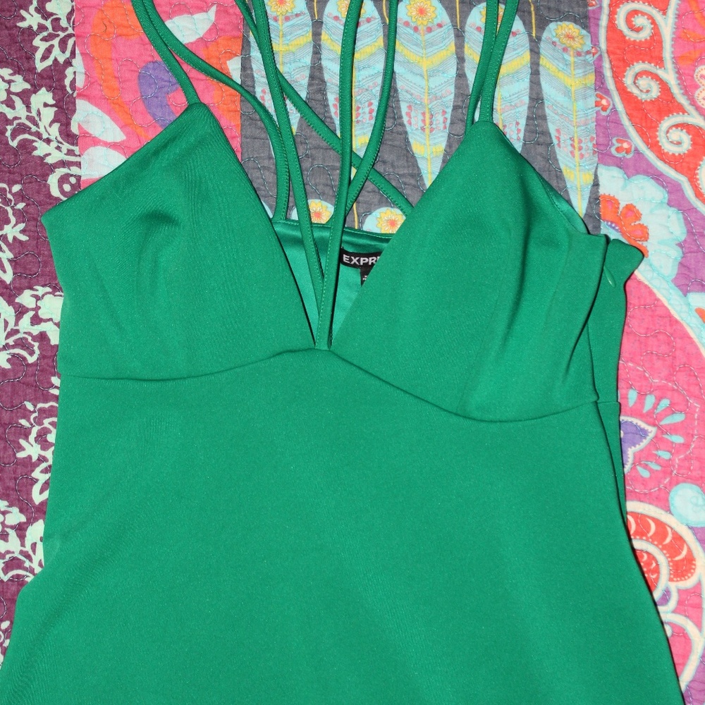 Green Express Top New with Tags