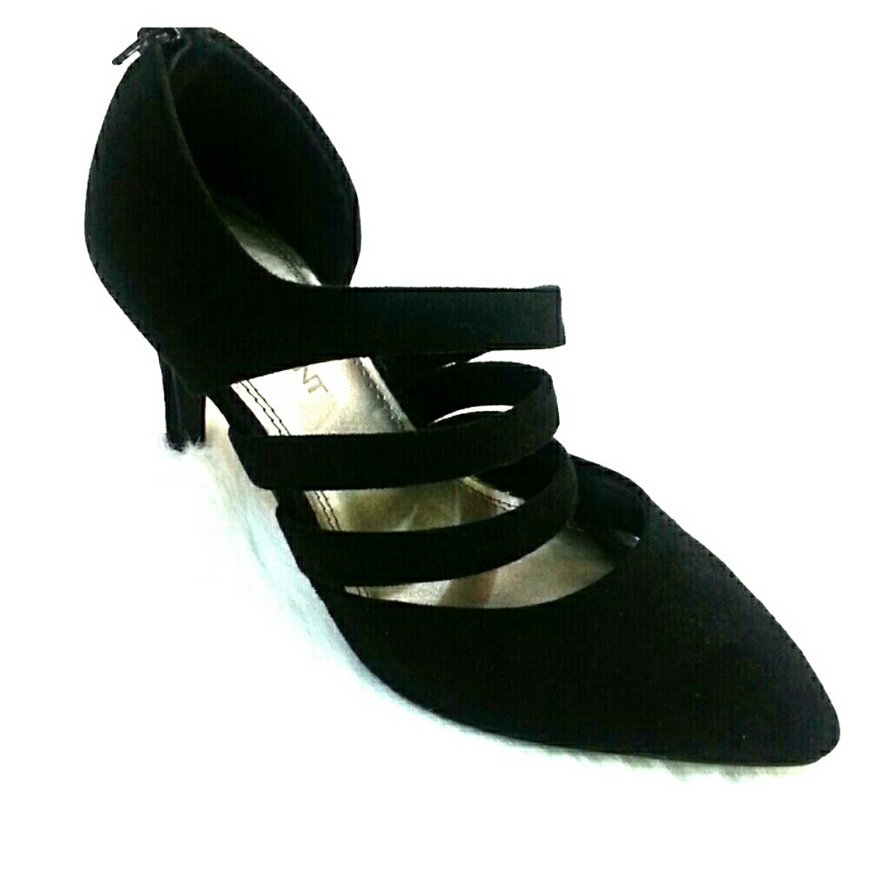 Lane Bryant Straps Suade Pump. NWT