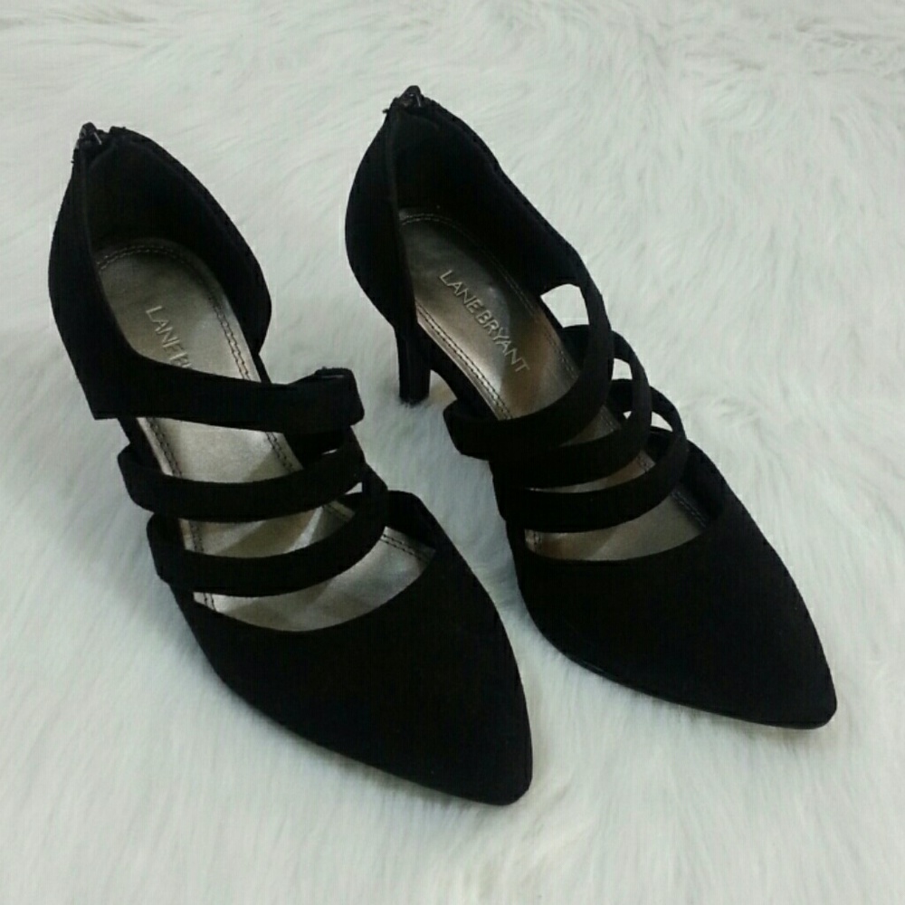 Lane Bryant Straps Suade Pump. NWT - Picture 3 of 4