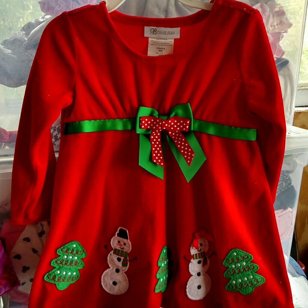 Bonnie Jean Christmas dress