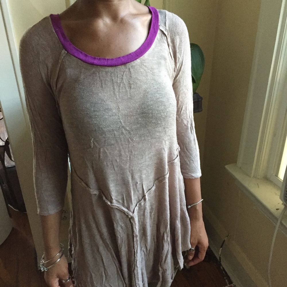 FREE PEOPLE MESH TOP