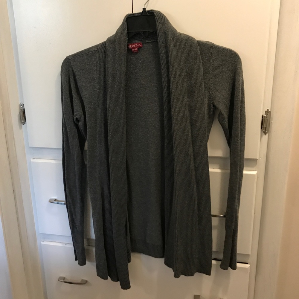 Gray sweater