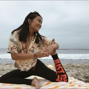 Vintage Cropped Hawaiian Shirt