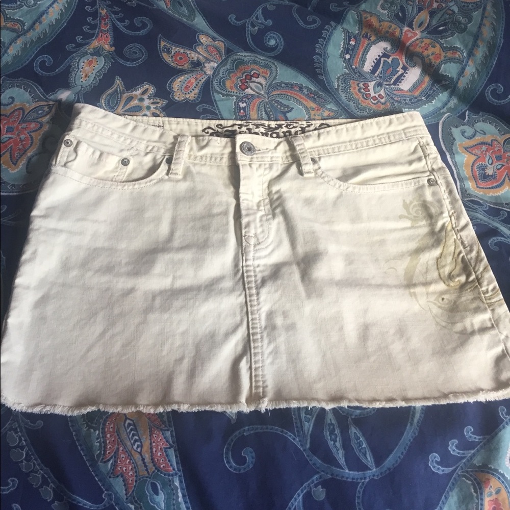 Z brand jean skirt