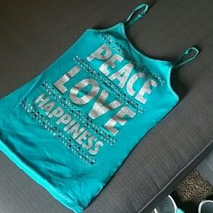 Justice girls thank top