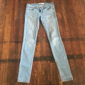 Light Wash Straight Leg Denim