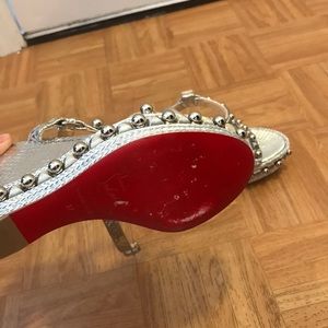Christian Louboutin wedge sandals