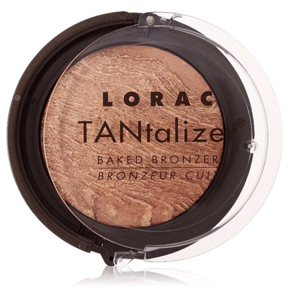 Lorac TANtalizer baked bronzer, full size & travel