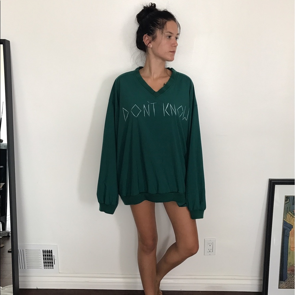 crewneck oversized t shirt dress