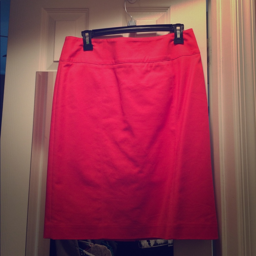 Worthington Coral Pencil Skirt