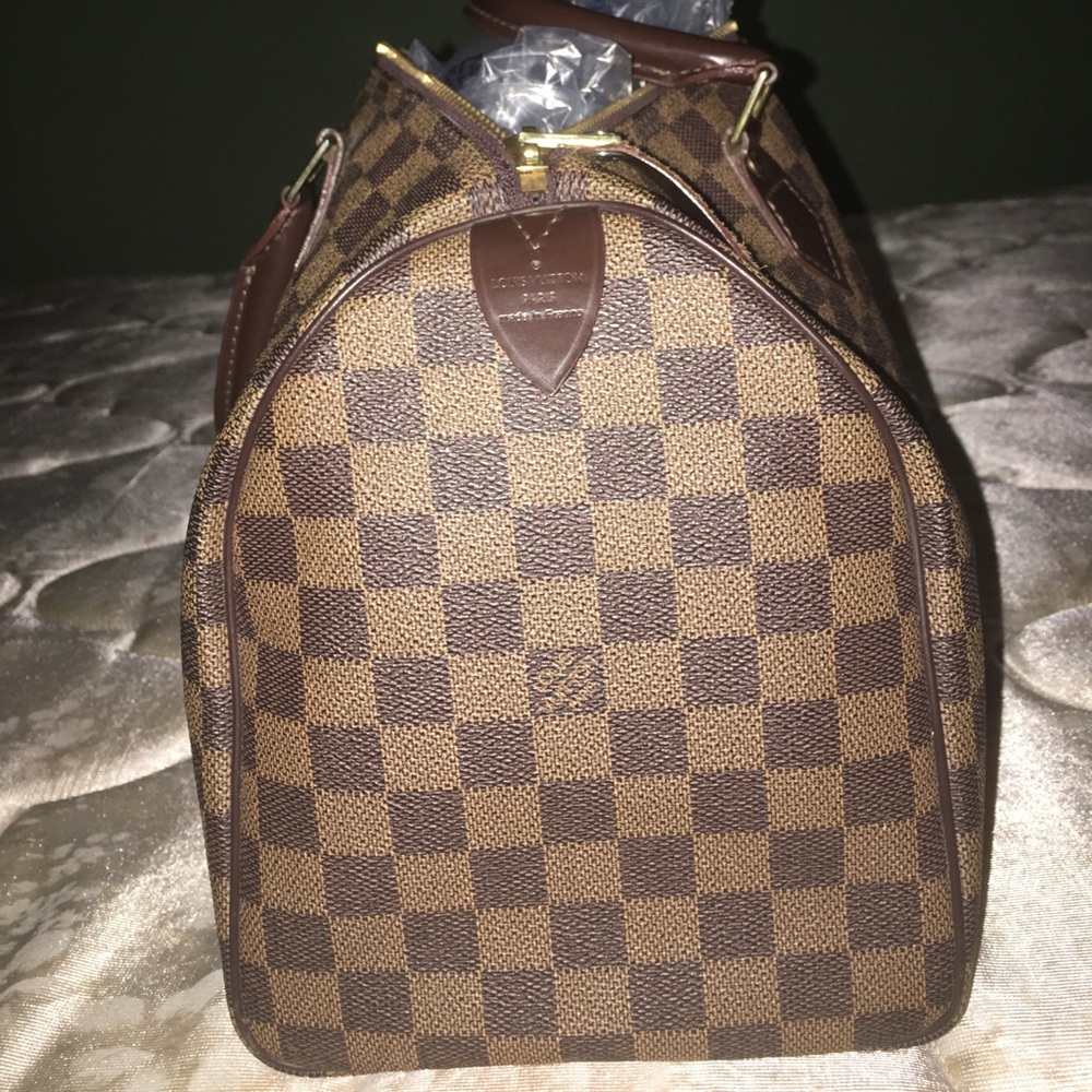 Checkered Brown Bag