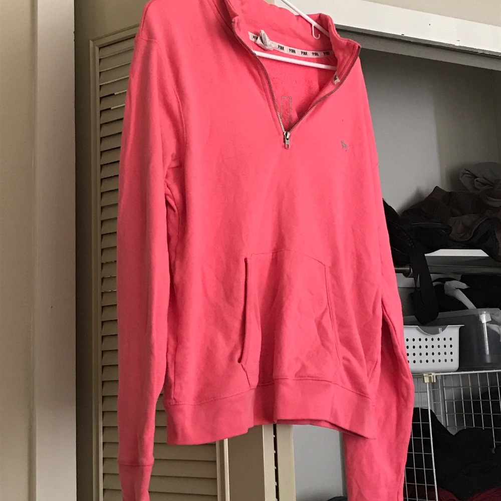Pink half zip!
