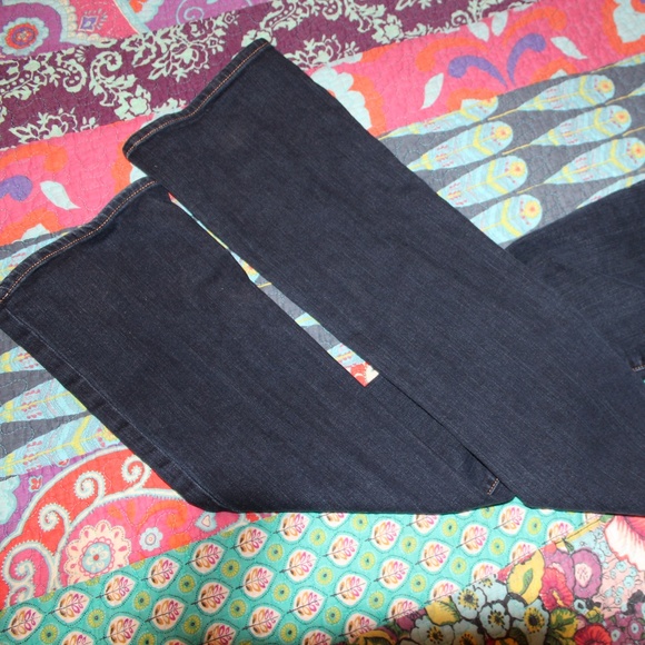 GAP Sexy Boot Cut Dark Wash Jeans - Picture 2 of 5