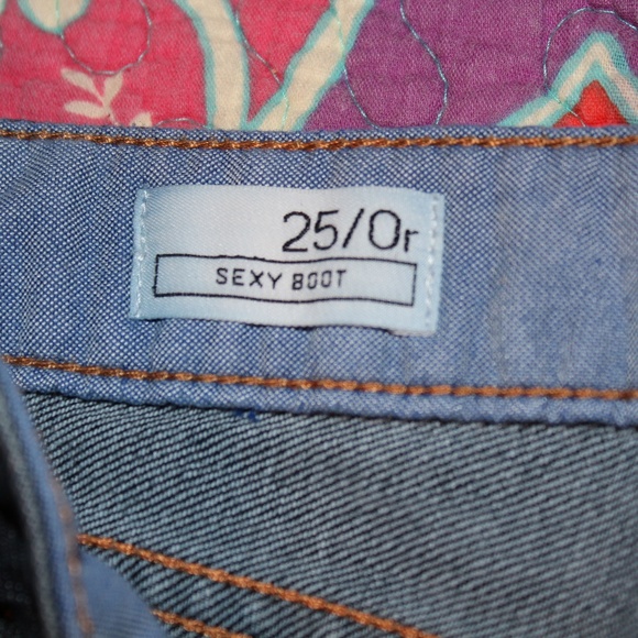 GAP Sexy Boot Cut Dark Wash Jeans - Picture 4 of 5