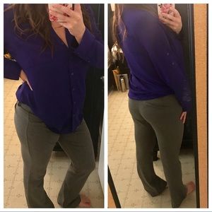 Torrid gray slacks-SIZE 10