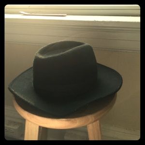 Black Felt Hat