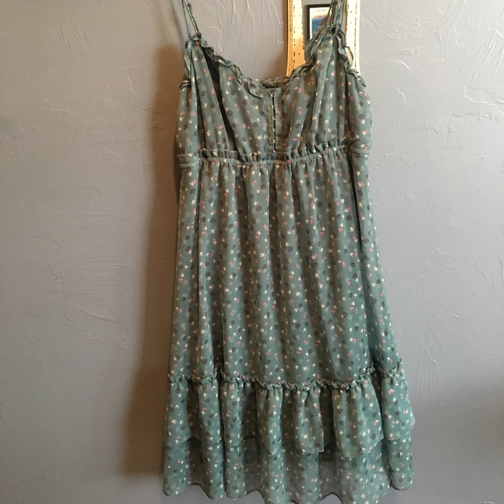 American Eagle Outfitters teal sundress, size 10
