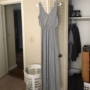 Grey Maxi Dress