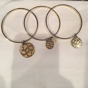 Coach bangle trio