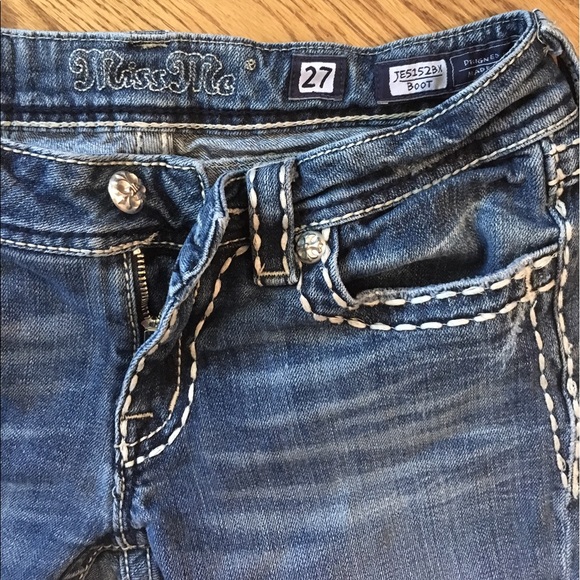 MISS ME BOOTCUT JEANS - Picture 1 of 3