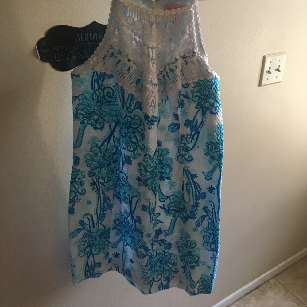 Lilly Pulitzer Blue & White shift