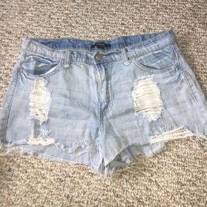 Highwaisted Denim shorts