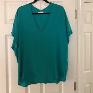 Lush - Francesca's  - Large - Turquoise Blouse