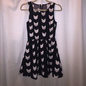 NWOT Cat Print Dress 🐱