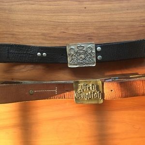 Juicy couture men's belts