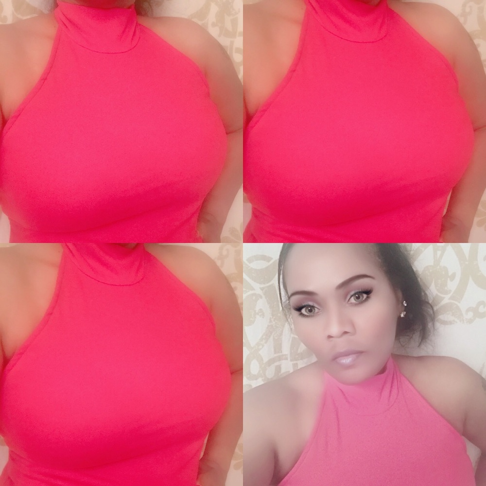 Red sleeveless blouse - Picture 3 of 4