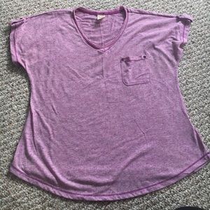 Purple shirt