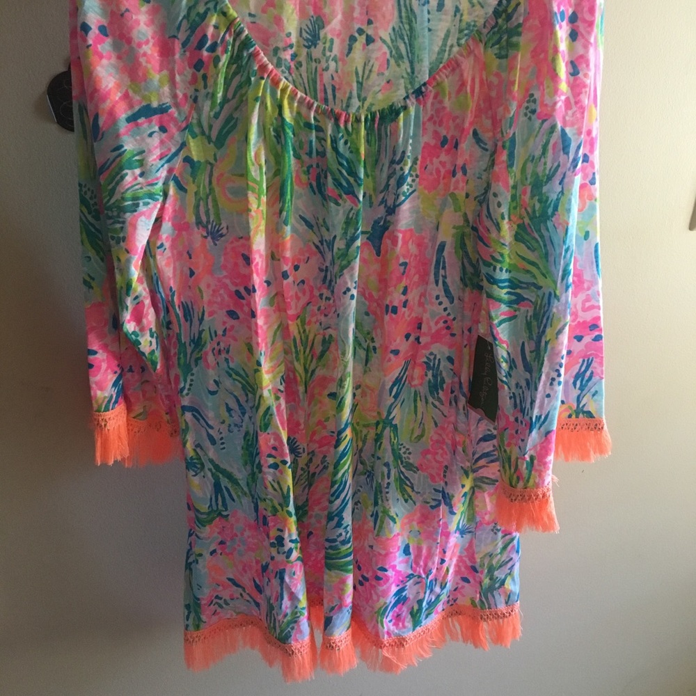 Lilly Pulitzer getaway coverup - Fan Sea Pants