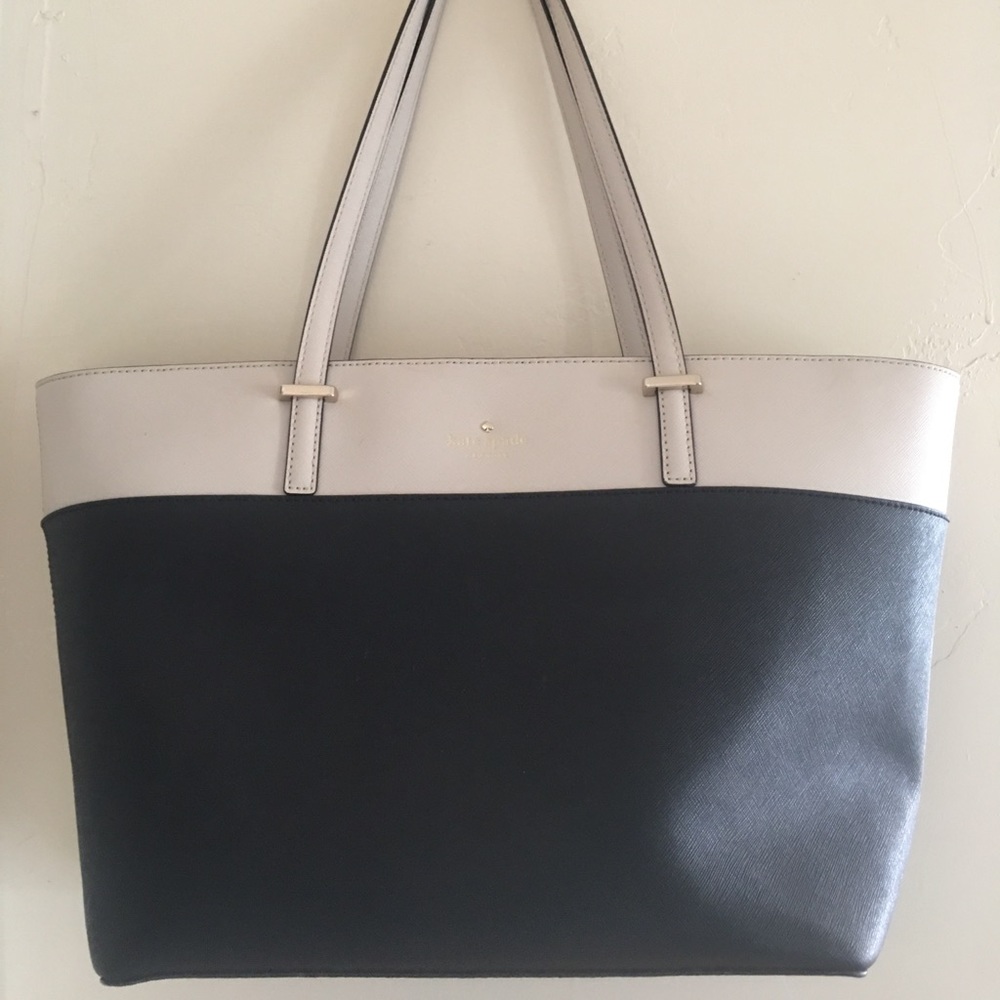 Kate Spade Tote Black and Cream