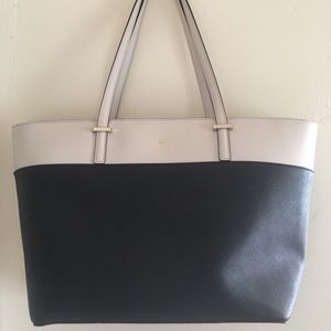 Kate Spade Tote Black and Cream