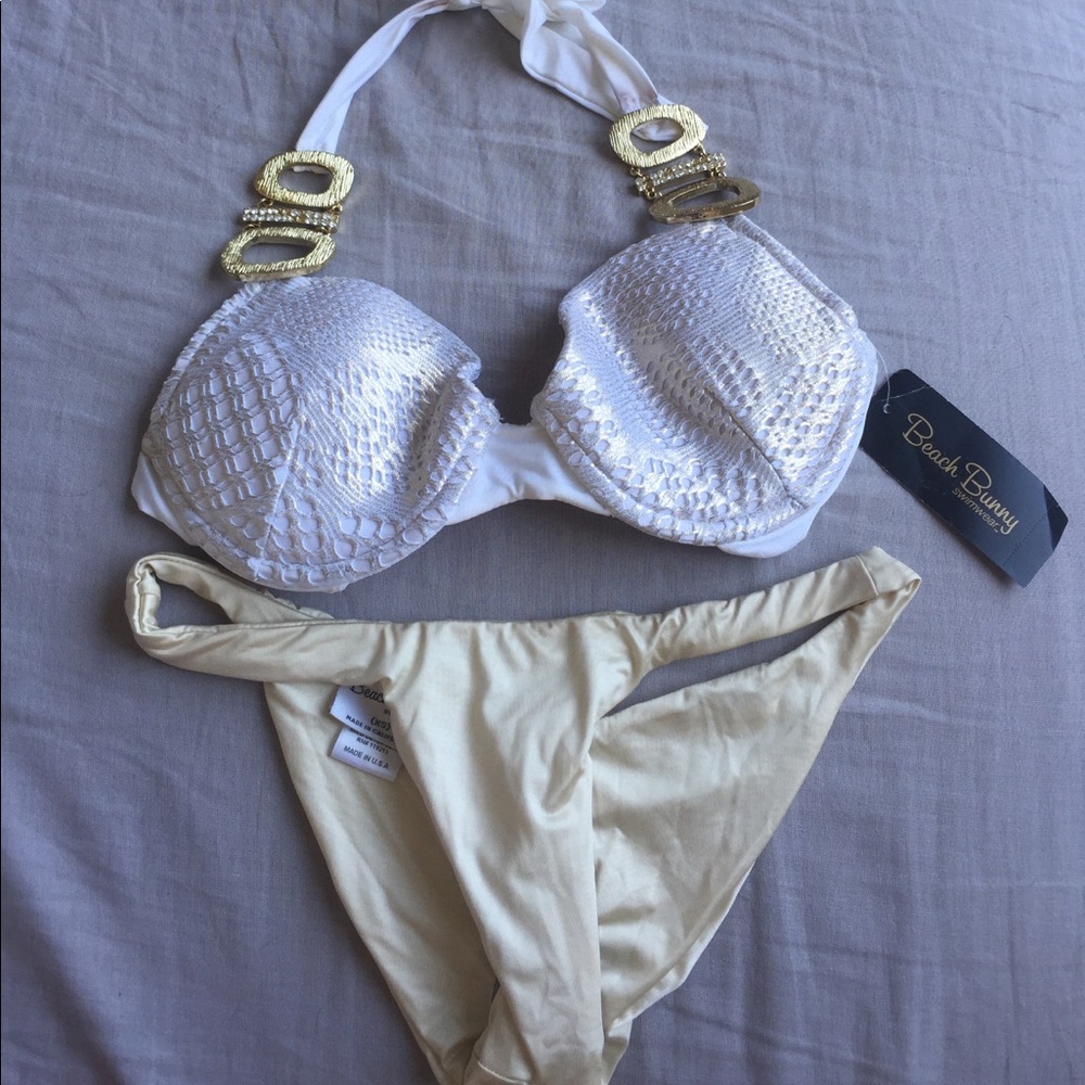 Gold bikini