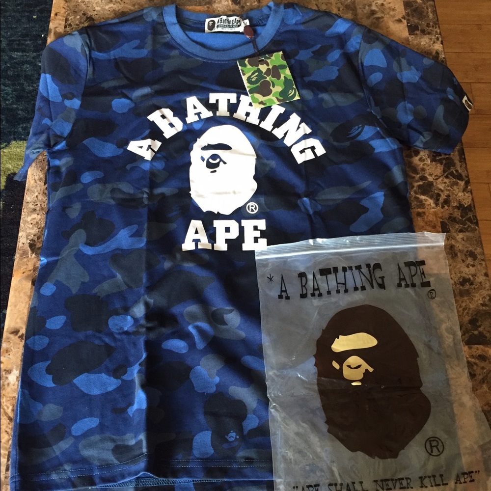 Bape t shirt large
